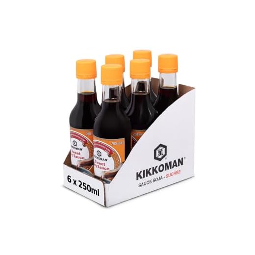 KIKKOMAN - Süsse Sojasoße - Multipack (6 X 250 ml)