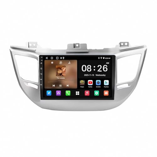 Pantalla para Hyundai Tucson con Mirror Link para viajes en familia conectados