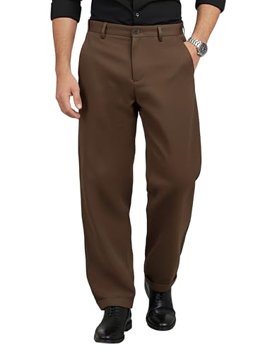 Beyoung Men's Japanese Pants | Slouchy Fit 4 Pocket Classic Trous...