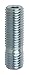 Gorilla Automotive 77737S Wheel Studs Short (12mm x 1.50 Thread Size)