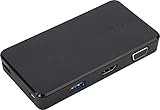 Targus ACP110US VersaLink Universal Travel Laptop Dock with VGA/HDMI Connectivity & 2 USB 3.0 Ports for PC, Mac, & Android (DOCK110USZ)