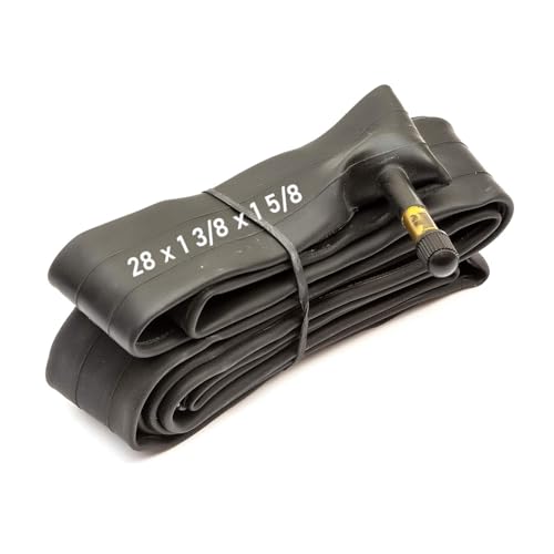 28'' Bike Inner Tube 28x 1-3/8 x 1-5/8 Straight Schrader Valve 28 Inch Bicycle Wheel
