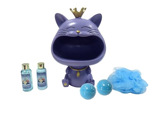 Set de Baño NOA para un spa en casa relajante con bombas y loción de arándano 2
