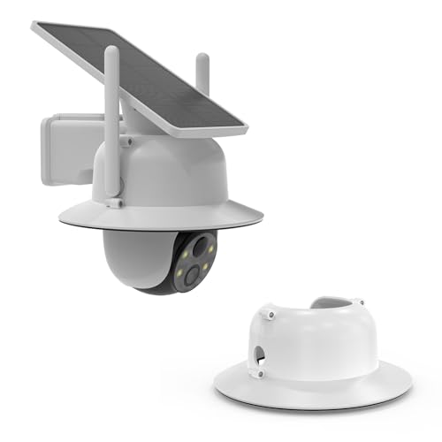 TIUIHU Protection contre la pluie pour caméra de surveillance AOSU 2K/3MP Batterie solaire extérieure (C9C2CA11) (C9C3CA11) – Couvercle de caméra...