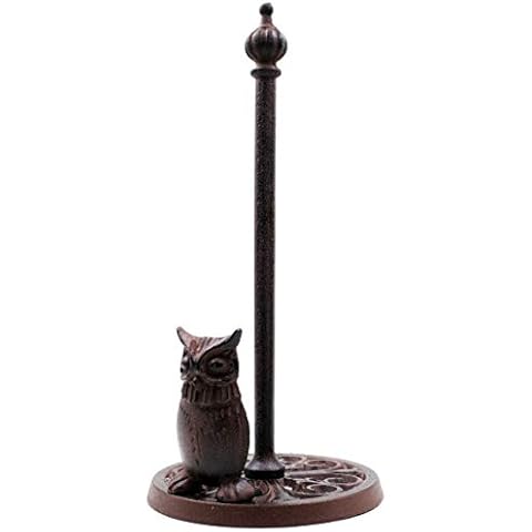 Jetland Antique Brown Paper Towel Holder Cover