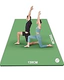RYTMAT Yogamatte XXL 200×130×2cm Fitnessmatte Extra Groß Breit Sportmatte NBR...