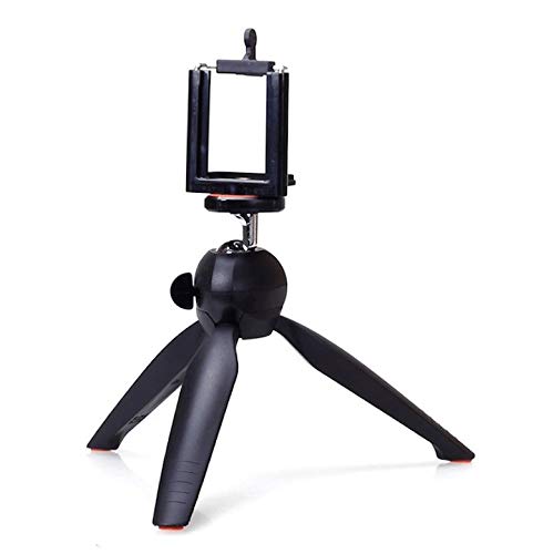 RITEN – Cell Phone Selfie Holder Universal Mini Small Handheld Digital Camera 10 + 2 Inch (Clip Holder) Tripod Stand with 360 Degree Rotation