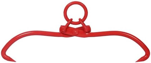 LuckyNote Skidding Tongs with Ring 32inch Large O-ring ideal for connecting to a 3/8" chain