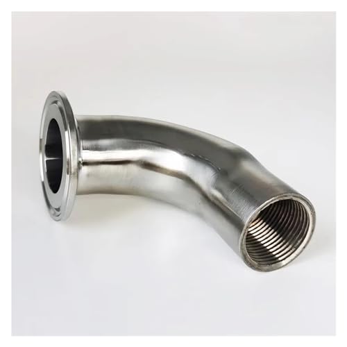 Raccord DN40 en acier de précision et coude 1.5'' Tri Clamp durable