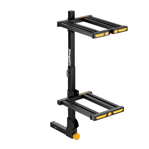 BougeRV Hitch Ski Snowboard Rack