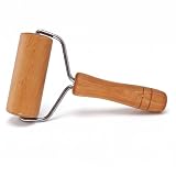Rodillo De Repostería De Madera, Rodillo De Masa Profesional Con Mango, Rodillo De Amasar De Madera Maciza, Rodillo De Repostería Y Pizza Para Galletas De Albóndigas(#1)