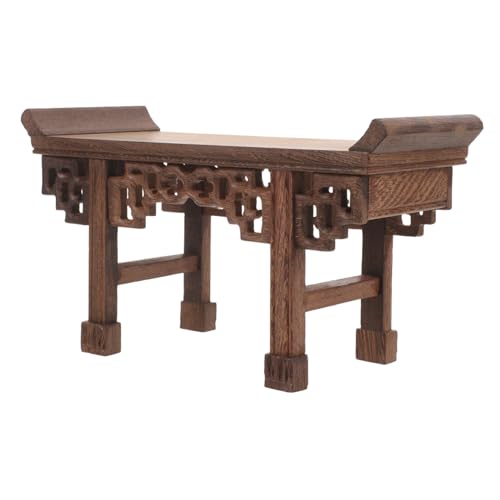 Alipis Wooden Display Base for Vase and Plants Sturdy Home Ornament Stand with Smooth Surface Multifunctional Wooden Pedestal for Flower Pots Small Fishbowl Buddha Statue Elegant Craft