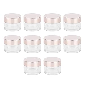 Zalfpotjes, herbruikbare draagbare ronde lippenbalsemcontainers voor cosmetica voor sieraden