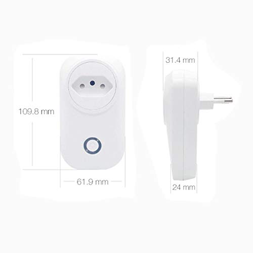 Tomada Inteligente Smart Wifi Plug Home Alexa Google
