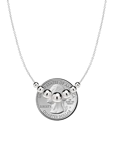 Savlano 925 Sterling Silver 14K Gold Plated 18 Inch Italian Solid Graduated Bead Ball Necklace Chain Comes With Gift Box for Women - Made in Italy3