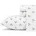 Eddie Bauer 221890 Eddies Oar Cotton Percale Sheet Set, Blue, Queen