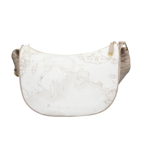 Tracolla Mezzaluna Media Geo White Soft Alviero Martini 1 Classe