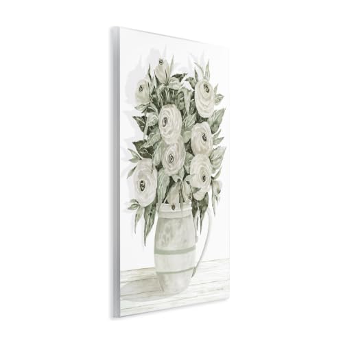 Stupell Industries 'White Ranunculus Blossoms Flower Vase'| Wall Plaque Art - image 2