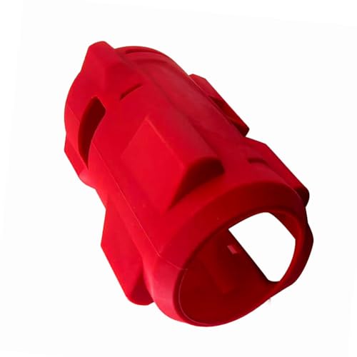 Protective Boot for Milwaukee M12 Stubby Impact Wrenches 49-16-2563 – Fits M12 Fuel 3/8\" & 1/2\" Models (2562-20, 2563-20, 2563P-20)  (red) - Thumbnail 4