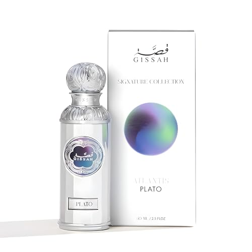 Gissah Perfume Plato Eau De Parfum 50 ML | AMBERY WOODY FRAGRANCE WITH MANDARIN I INCENSE & VETIVER LONG LASTING UNISEX SCENT