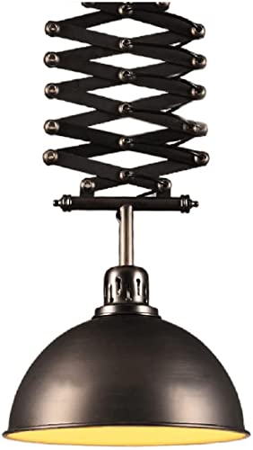 ZXKYZR8 Spotlight Elasticity Spring Ceiling Mount Light Retractable Adjustable Pendant