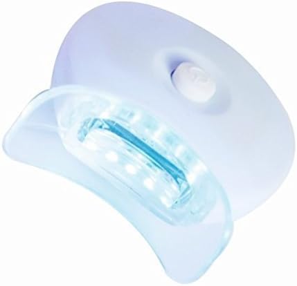 Grace & Stella Teeth Whitening Kit 3 Gel Syringes, 1 LED Accelerator Light,16% Hydrogen & 44% Carbamide Peroxide Safe & Fast Results lab Tested X2