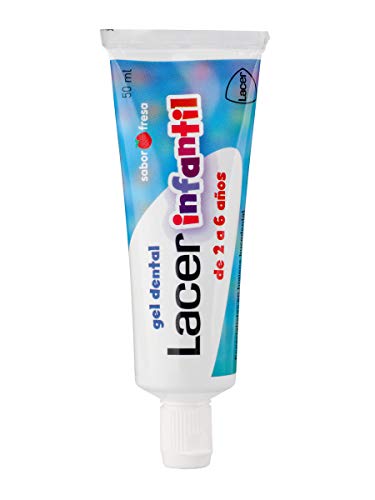 Lacer KIT Infantil Gel Dental Fresa 2-6 años, 75ml+REGALO Puerta del Ratoncito Pérez