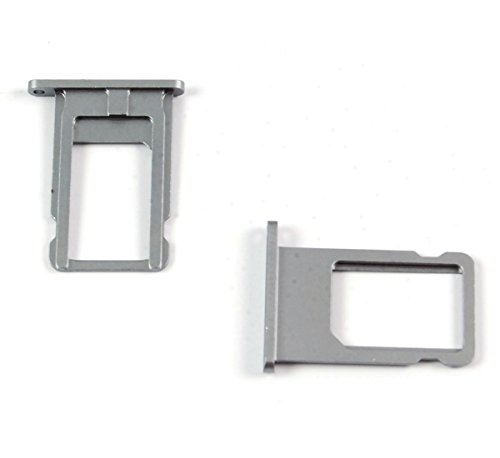 Smays SIM Card Tray Replacement for iPhone 6 4.7-inch (Grey)