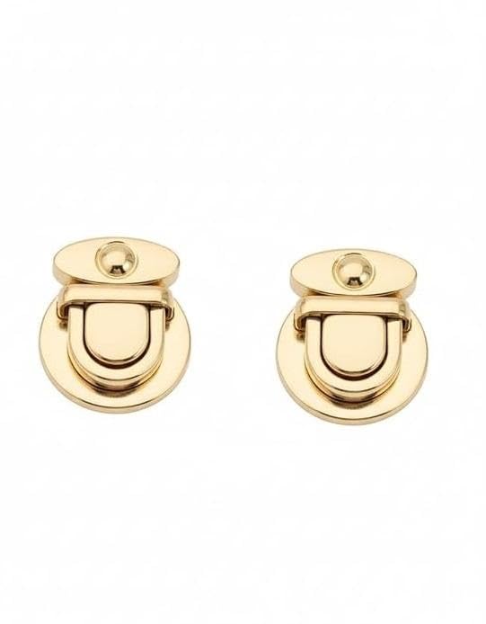 Round Turn Twist Push Lock Clasp for DIY Bags, Purses, Handbags & Travel Bags – Premium Metal Bag Closure Hardware-image-21