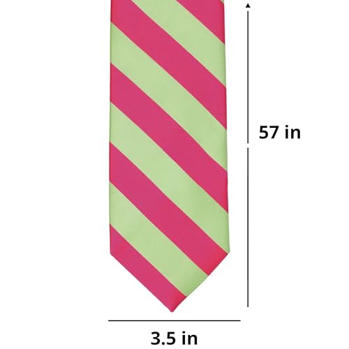Image of tiemart Men's Striped Tie Standard Length