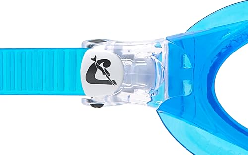 Miniatura 3 de Cressi Flash Swim Goggles Gafas De Natación Premium Para Adultos 100 Anti Uv, Azul Blanco, Talla Única