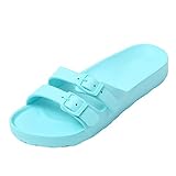 Sandalias para mujer niña ideales para piscina, playa, ducha, baño, casa, jardín, mar, etc.