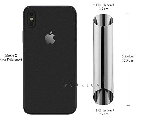 Cannoli Tubes, Euicae 5 Inch Large Stainless Steel Cannoli Forms Non-Stick Cream Horn Danish Pastry Molds For Croissant Shell Cream Roll Pack Of 15 #TOP3