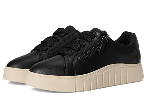 Baskets Clarks Mykah Joy femme en cuir noir taille 36 résolvant les pieds fatigués
