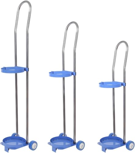 Support bouteille de gaz hôpital et école avec roues