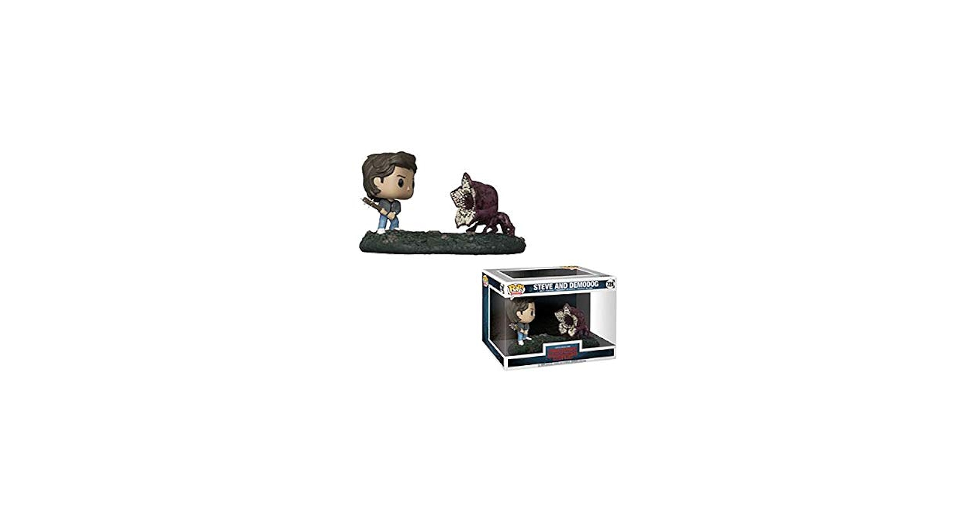 FUNKO POP! ストレンジャーシングス　スティーブアンドデモドック Amazon.com: Funko 35034 Stranger Things Pop Movie Moments