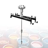 Air Agitator Pneumatic Mixer Machine, 1/2HP 3/4HP Industrial Grade Air Driven Mixer With Clamp Mount For 1000L Drum And Tote(3cylinders)