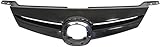 Evan-Fischer Grille Assembly Compatible with 2006-2008 Mazda 6 Sport Type Textured Black Shell and Insert