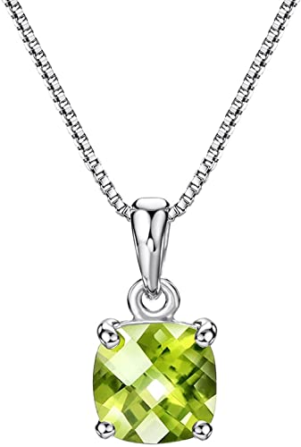 [Michooyel] 2ct �y���_���g���f�B�[�X�l�b�N���X �V���o�[925 �a���� 8�� �W�F���X�g�[�� �t�@�C���W���G���[ �����p 40-45cm
