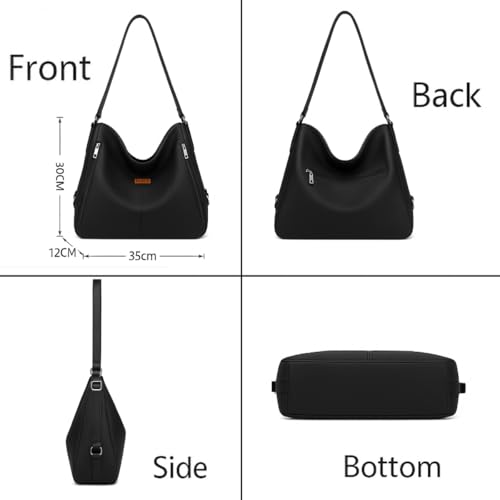 Image of FUOCO women handbags | Women's Premium Vegan Leather Sling Backpack | Convertible Mini Daypack | Water-Resistant Bag for Travel & Work