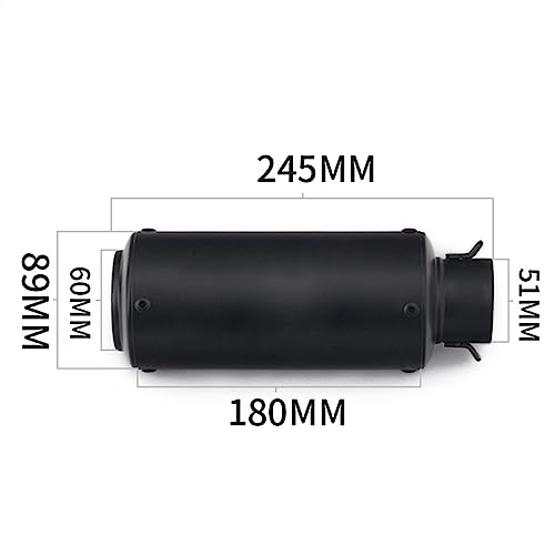 CB650F sistema completo de escape tubo enlace modificado de carbono 4
