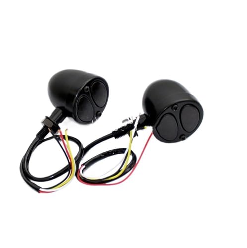 Clignotants LED 3 en 1 moto avec feu arrière de frein pour Chopper