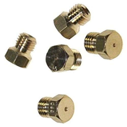 Jeu d'Injecteurs, gicleurs gaz butane/propane d'origine Four, cuisinière 0910451 GERMANIA Four, cuisinière 0910451 GERMANIA