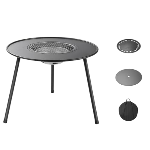 Youluck�e�[�u�������Α� �o�[�x�L���[�O���� �ē� bbq �R���� 1�䑽�� ���p �t�@�C���[�s�b�g ��^ �A�E�g�h�A �L�����v �� �ϔM�� �O���� �����X�g�[�u�d�g�F ���� �ƒ�p (�ۑ��܁{�t���C�p���{�W) [���s�A���i]