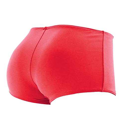 Calcinha de Biquíni Shortinho Sunga Feminina Tamanho:P;Cor:Vermelho
