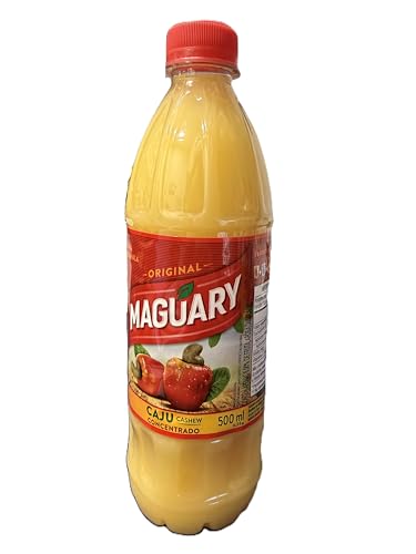 Maguaryy Caju Cashew Concentrate - Suco Concentrado de Maracuja - 500ml/16.9FL.Oz
