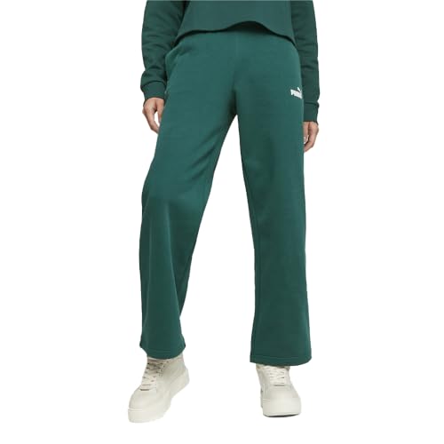 Pantalon de sweat de sport coupe droite polaire PUMA pour cocooning