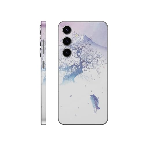 Phone Skin Compatible with Samsung Galaxy S24+ - Long Way to Fuji - Premium 3M Vinyl Protective Wrap Decal Cover - Easy to Apply | Crafted in The USA by MightySkins