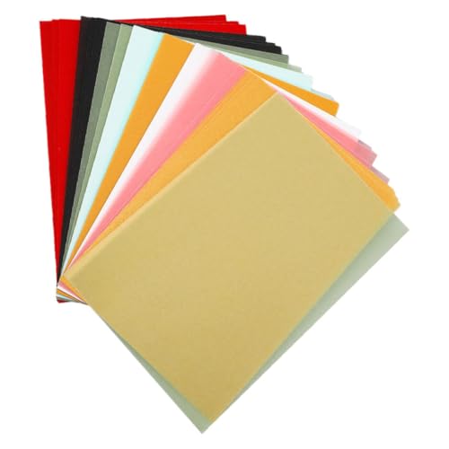 COOPHYA de Papel Translúcido y Uso Versátil 100 Papel Imprimible de Colores, Superficie Lisa para Manualidades y Dibujo para Tarjetas y Hogar