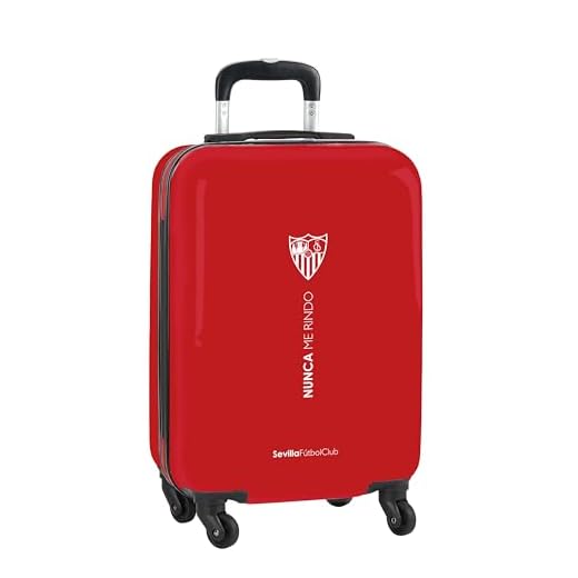 Trolley Cabina 20'' Maleta Safta con Ruedas y Candado de Seguridad de Sevilla FC Corporativa, 345x200x550mm
